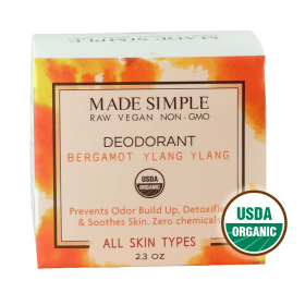 Organic Vegan Bergamot Ylang Ylang DEODORANT