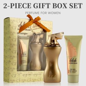 2-Piece Set, Women's Eau De Parfuma Spray And Body Lotion Gift Box, Long Lasting Fragrance, A Floral Fruity Gourmand Fragrance
