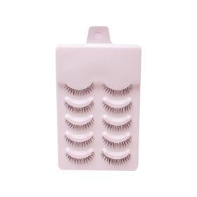 Little Devil Eyelashes Natural Long Lashes Handmade Cluster Lashes Locally Elongated Thick Lash Cosplay False Eyelash Wholesale (Color: 4123)