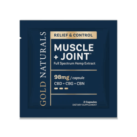 Muscle + Joint Relief Softgels - Full-Spectrum Hemp Capsules with CBD, CBG & CBN for Pain Recovery, Mobility & Comfort (Strength: Heavy, size: 2 PACK)