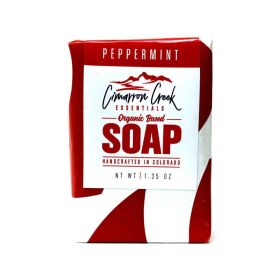 Peppermint Organic Bar Soap 5.4oz (size: Travel Bar)