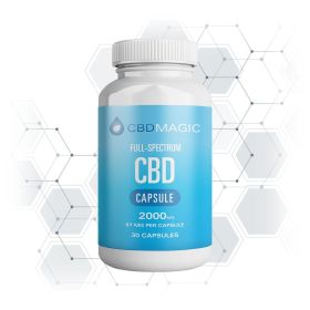 CBD Pills for Pain - Full Spectrum CBD Capsules 600mg (Dosages: 2000mg)